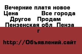 Вечерние платя новое › Цена ­ 3 000 - Все города Другое » Продам   . Пензенская обл.,Пенза г.